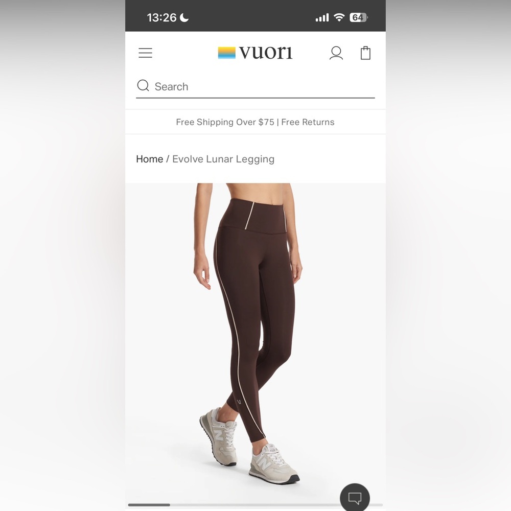 Vuori Evolve Lunar Legging Medium